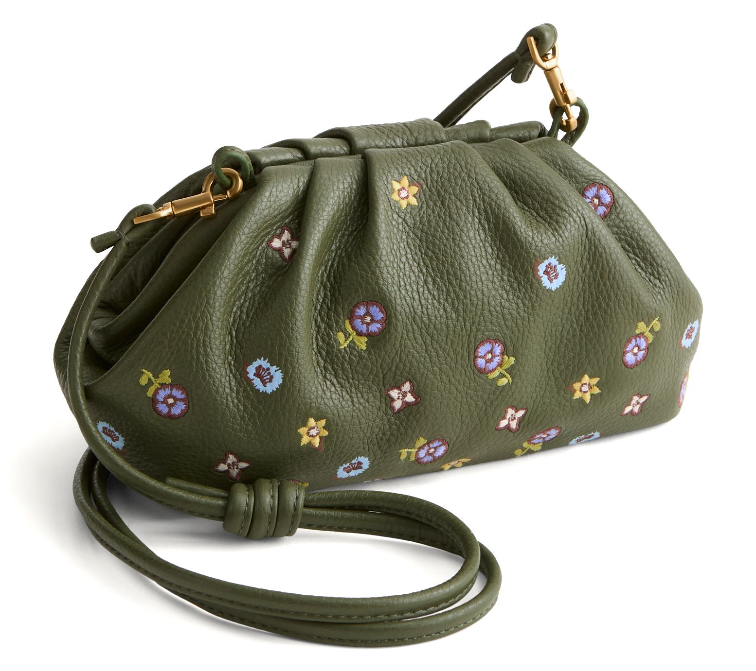 Vera Bradley Small Taber Leather Crossbody