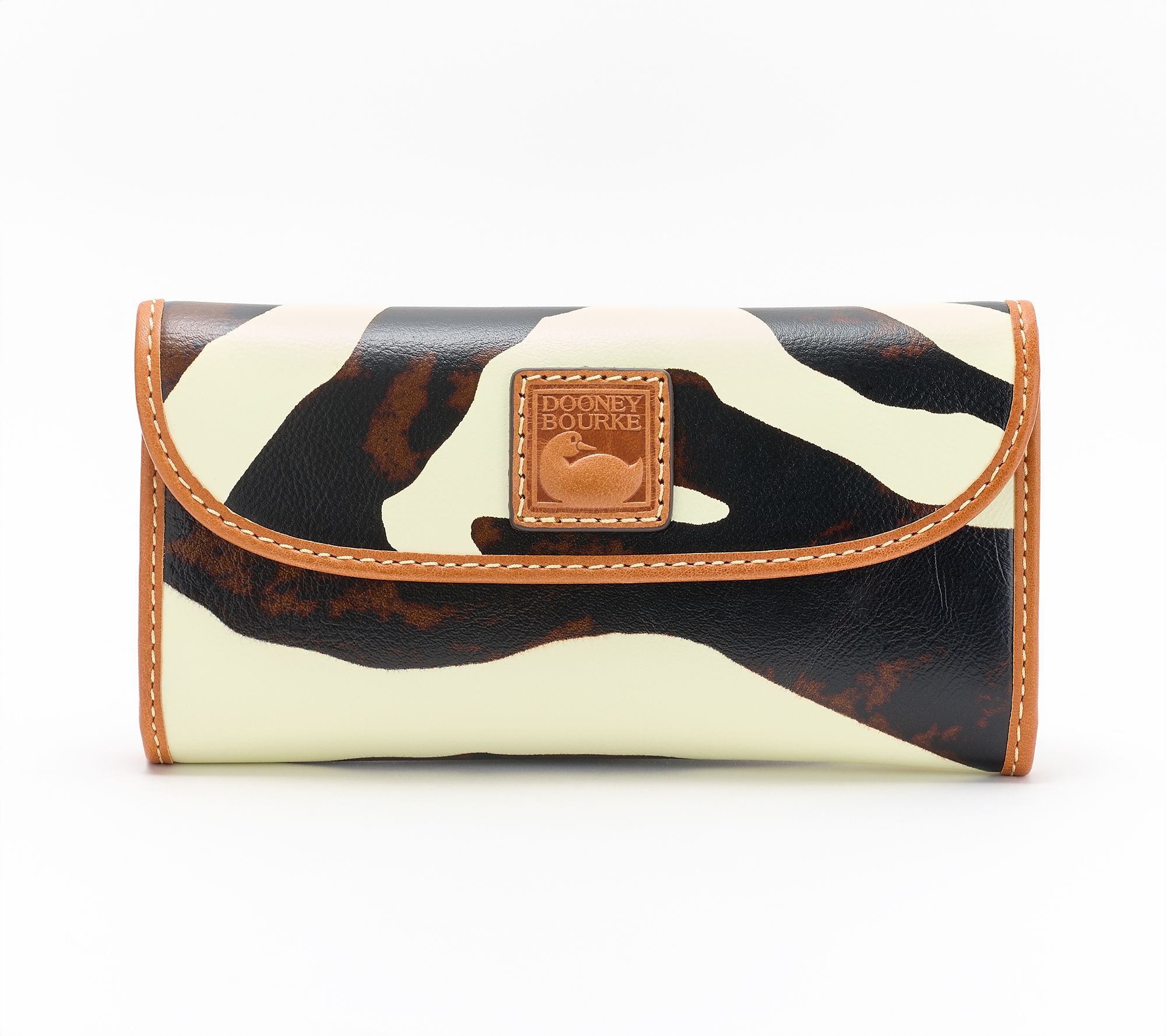  Dooney & Bourke Florentine Leather Continental Clutch