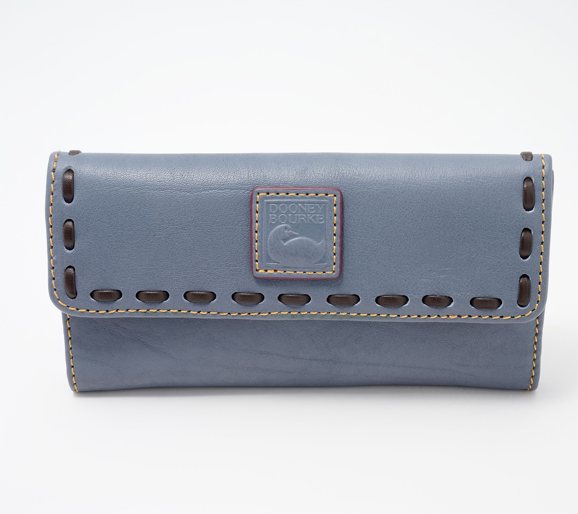 Dooney & Bourke Florentine Leather Continental Clutch