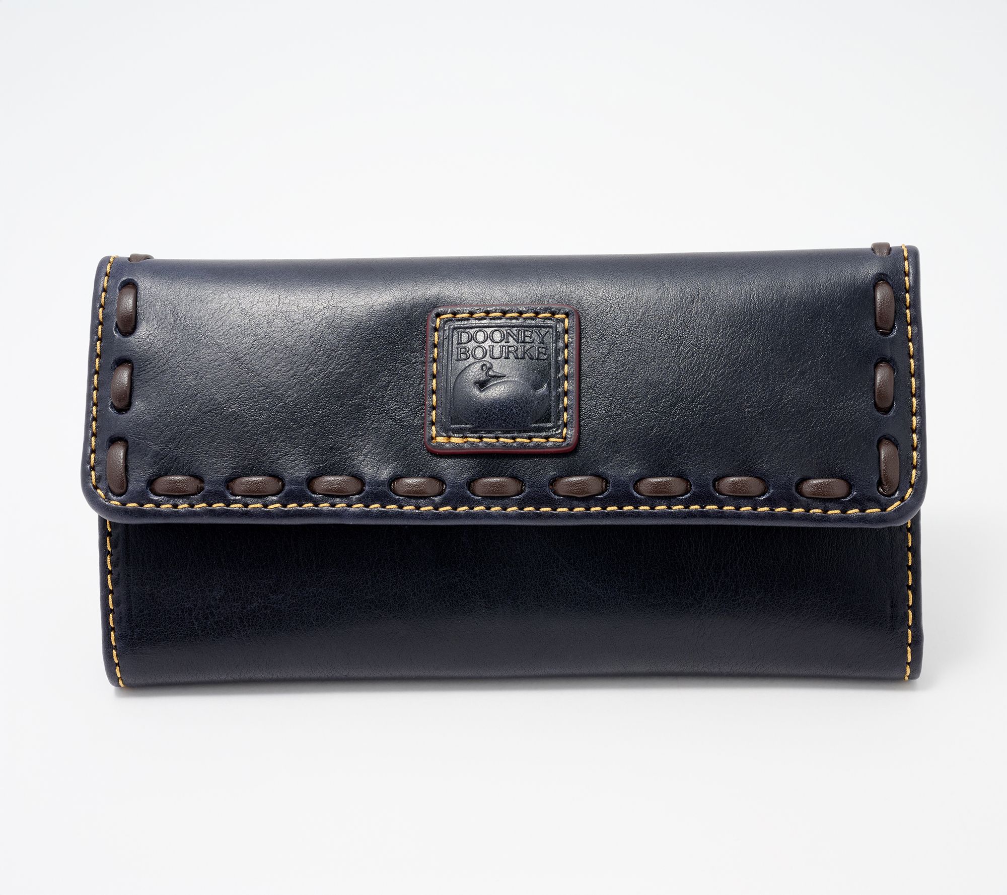 Dooney & Bourke Florentine Leather Continental Clutch