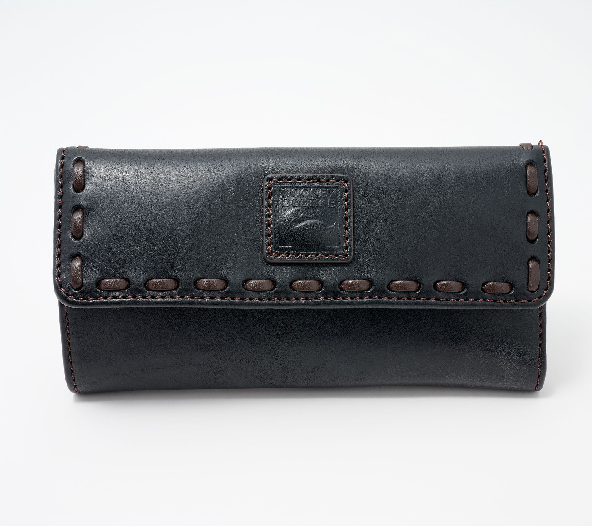 Dooney & Bourke Florentine Leather Continental Clutch