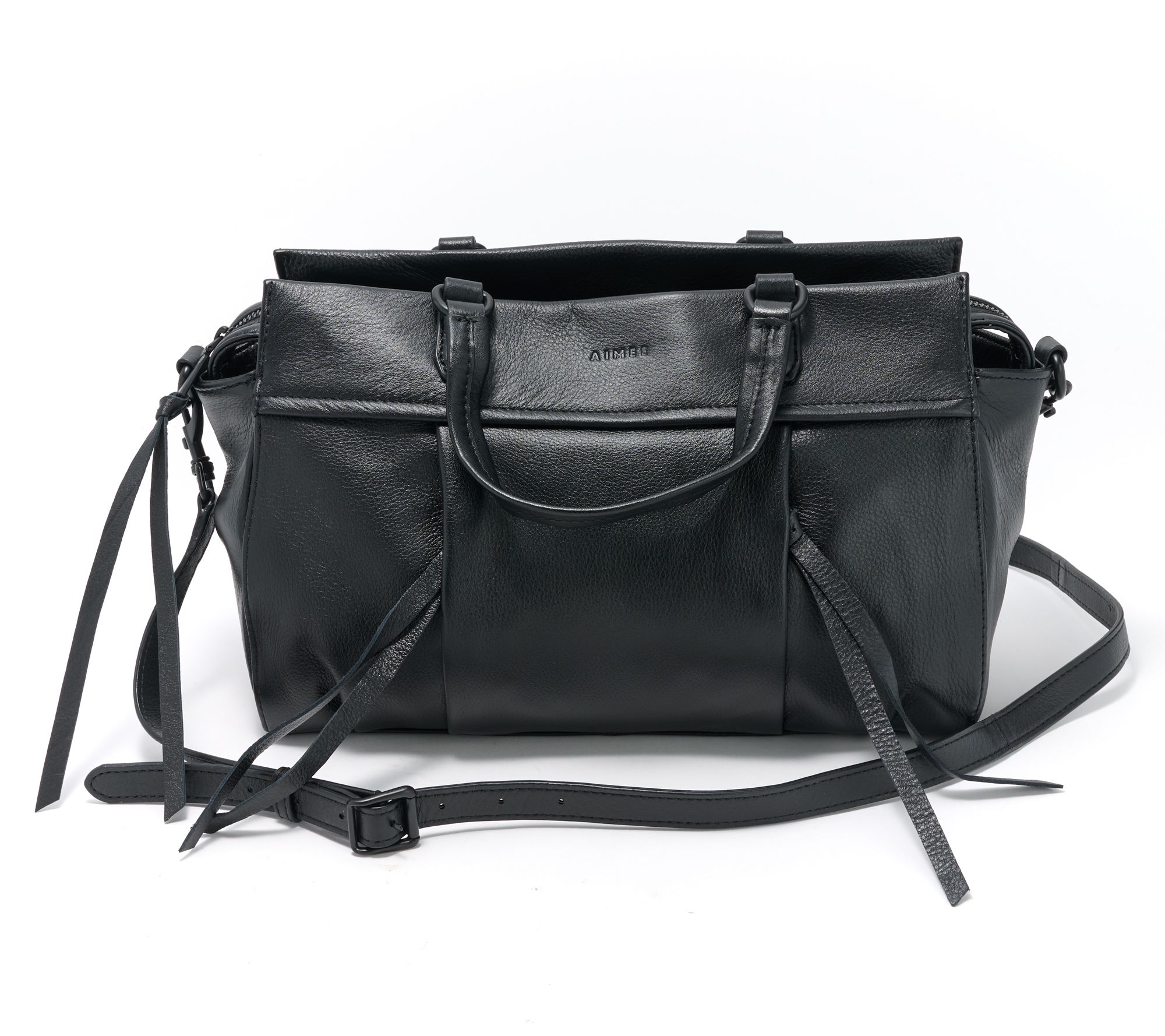  Aimee Kestenberg Weekend Worn Leather Satchel
