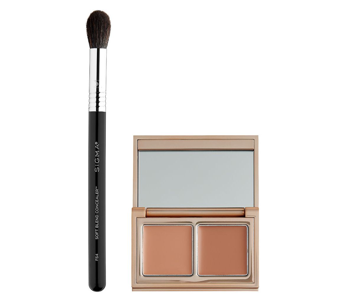 Sigma Beauty F64 + Spectrum Color Correcting Du o