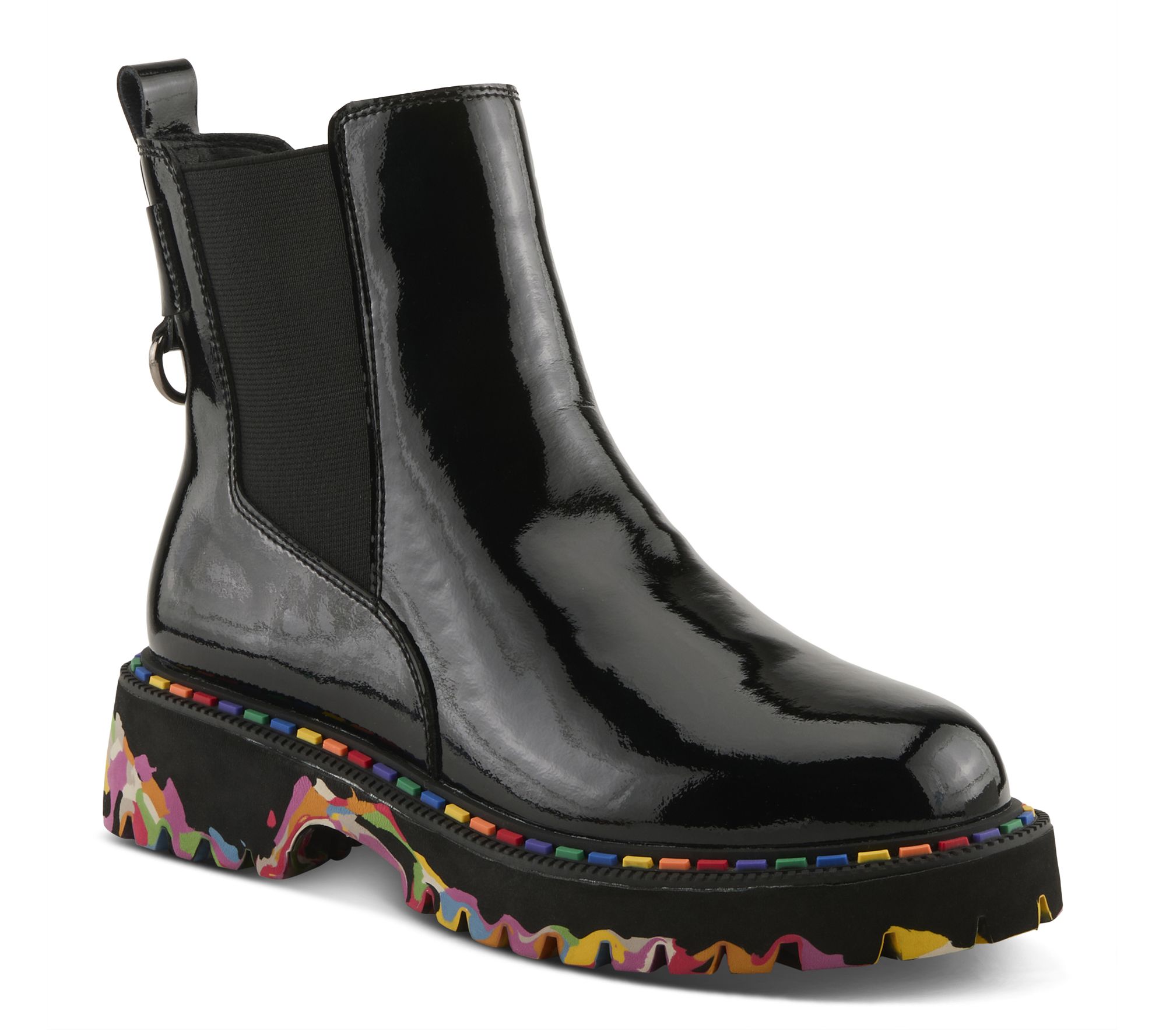 Spring Step Leather Chelsea Boots - Rager