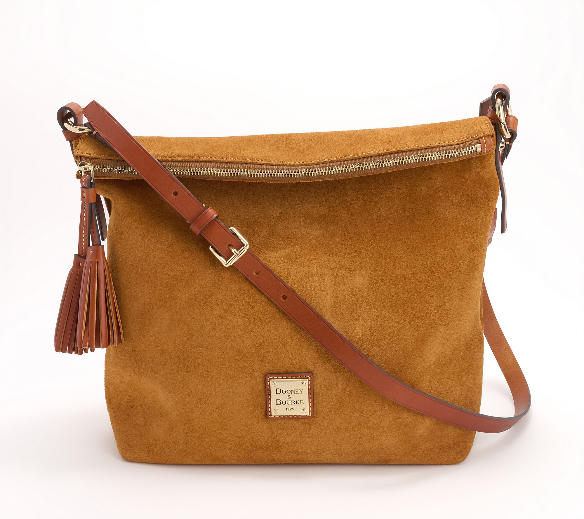 "As Is" Dooney & Bourke Suede Dixon Crossbody