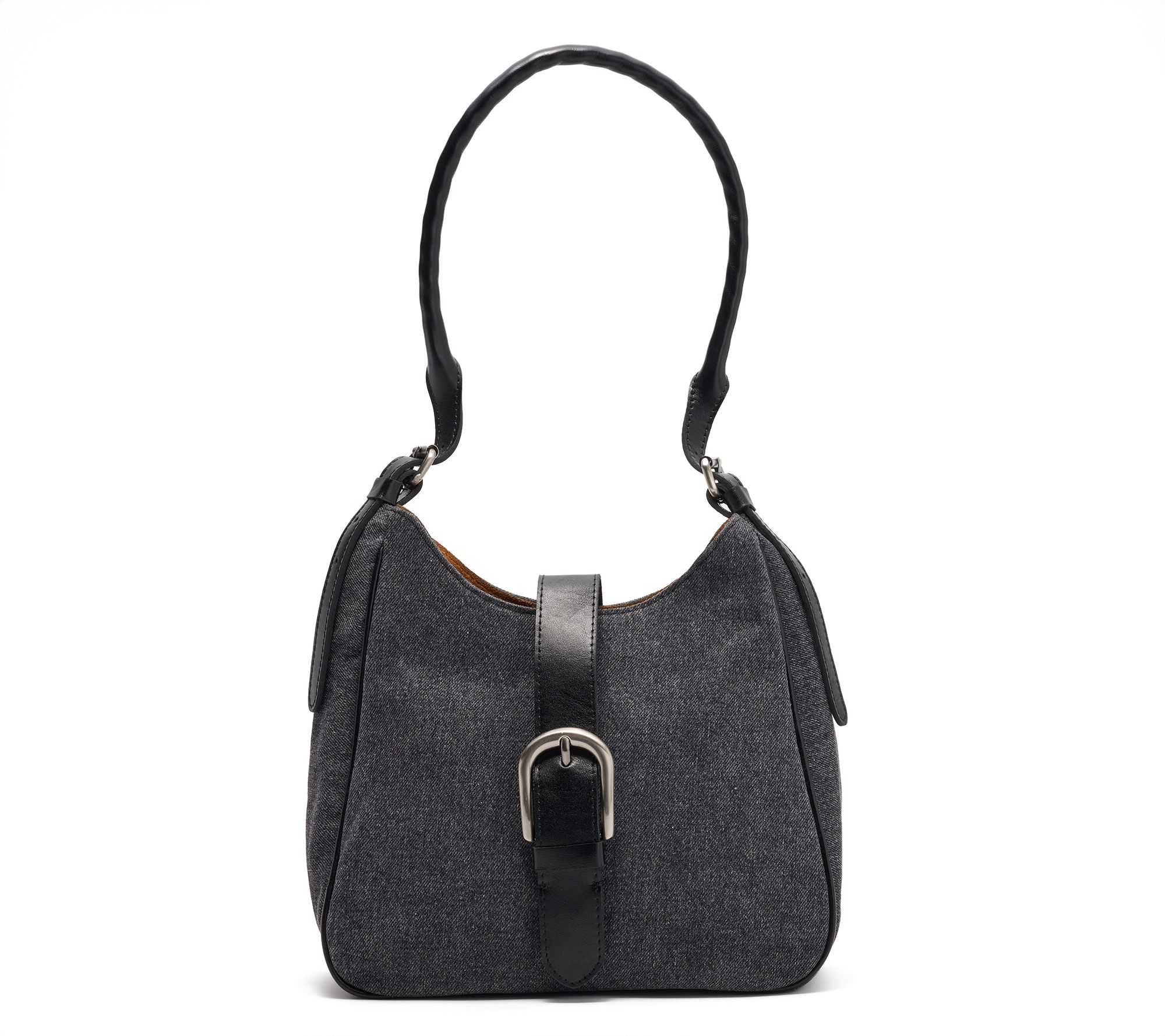 "As Is" Patricia Nash Verretto Denim Adjustable Shoulder Bag