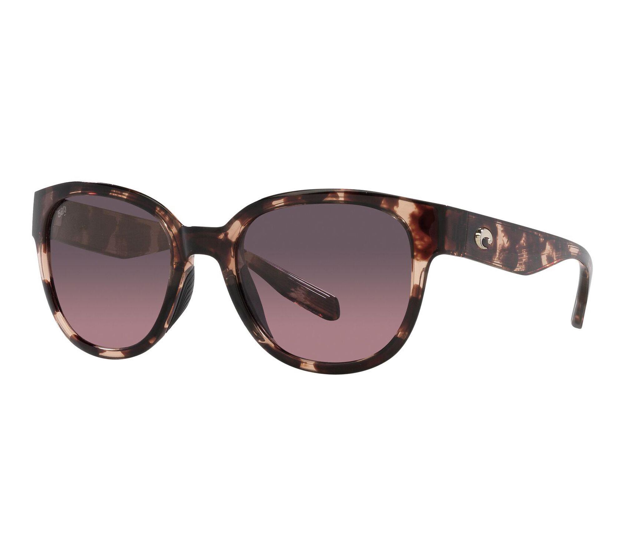 Costa Del Mar Salina Sunglasses - Coral Tortoise - QVC.com