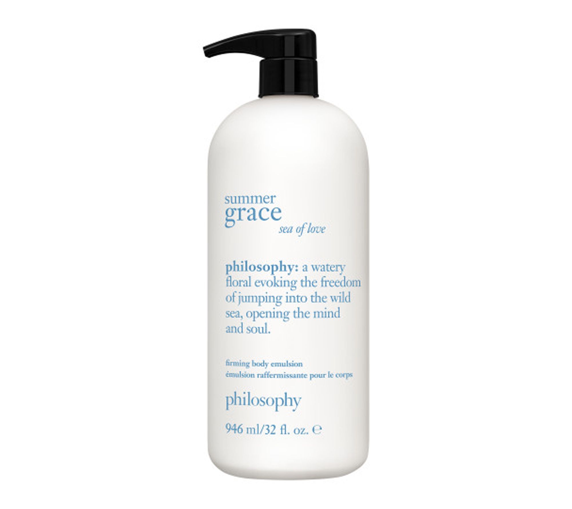 philosophy 32oz sea of love firming body emulsion