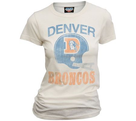 NFL Denver Broncos Women's Short-Sleeved Crew T-Shirt 