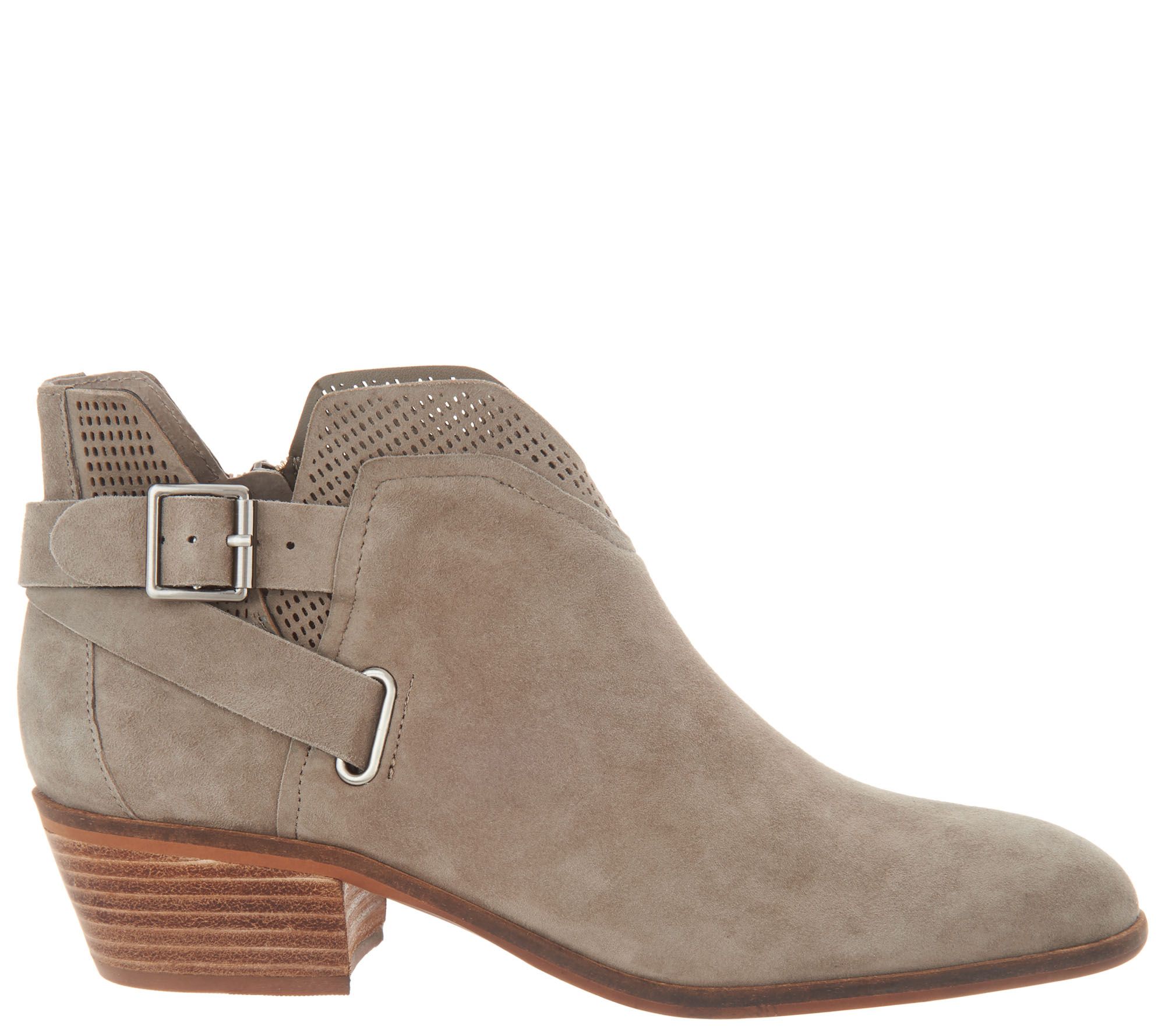 vince camuto pamma suede booties