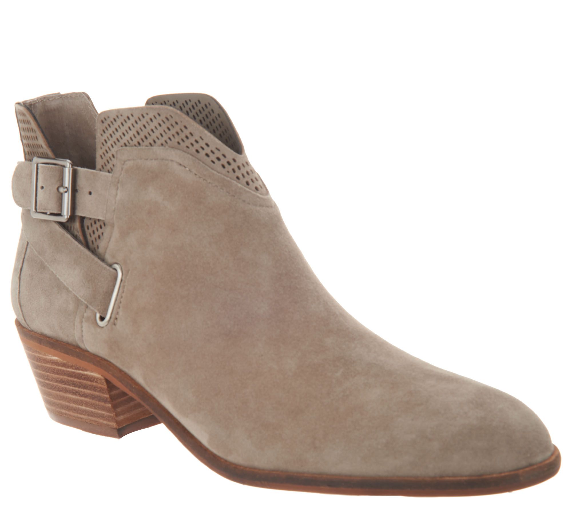 Vince Camuto Suede Exposed Ankle 