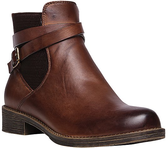 Propet Leather Ankle Boots - Tatum