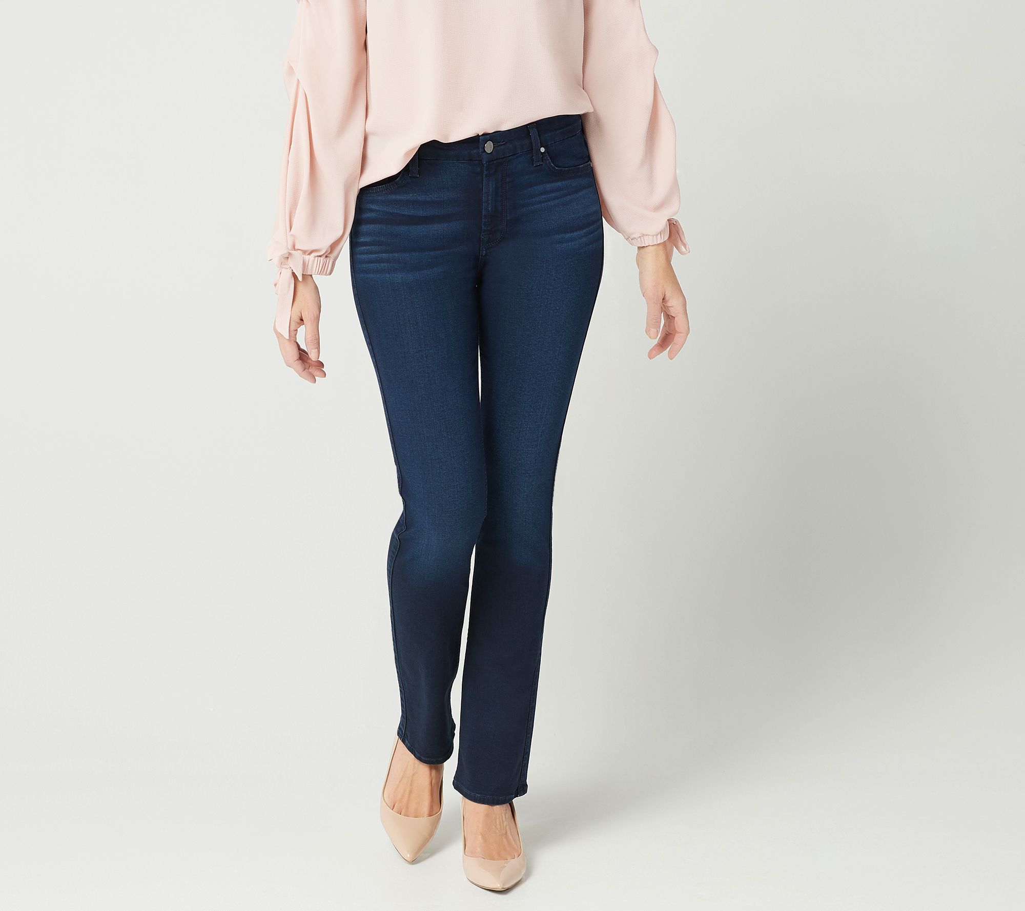 ademen ondergronds Minimaliseren As Is" Jen7 by 7 for All Mankind Slim Straight Jeans- - QVC.com