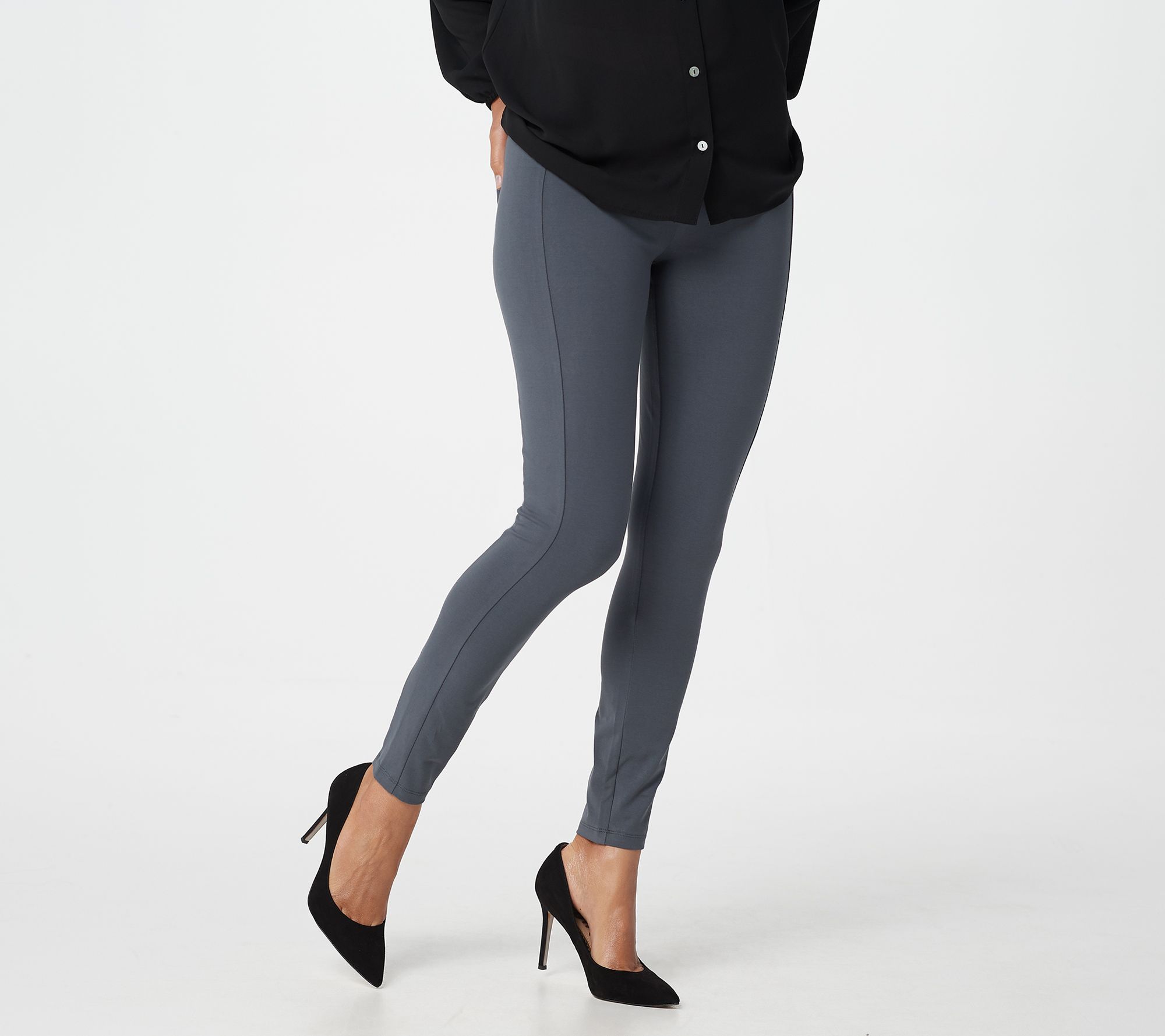 "As Is" Susan Graver Regular Weekend Premium Stretch Leggings