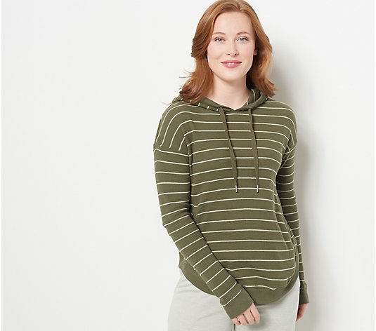 Koolaburra by UGG Cozy Thermal Striped Hoodie Pullover