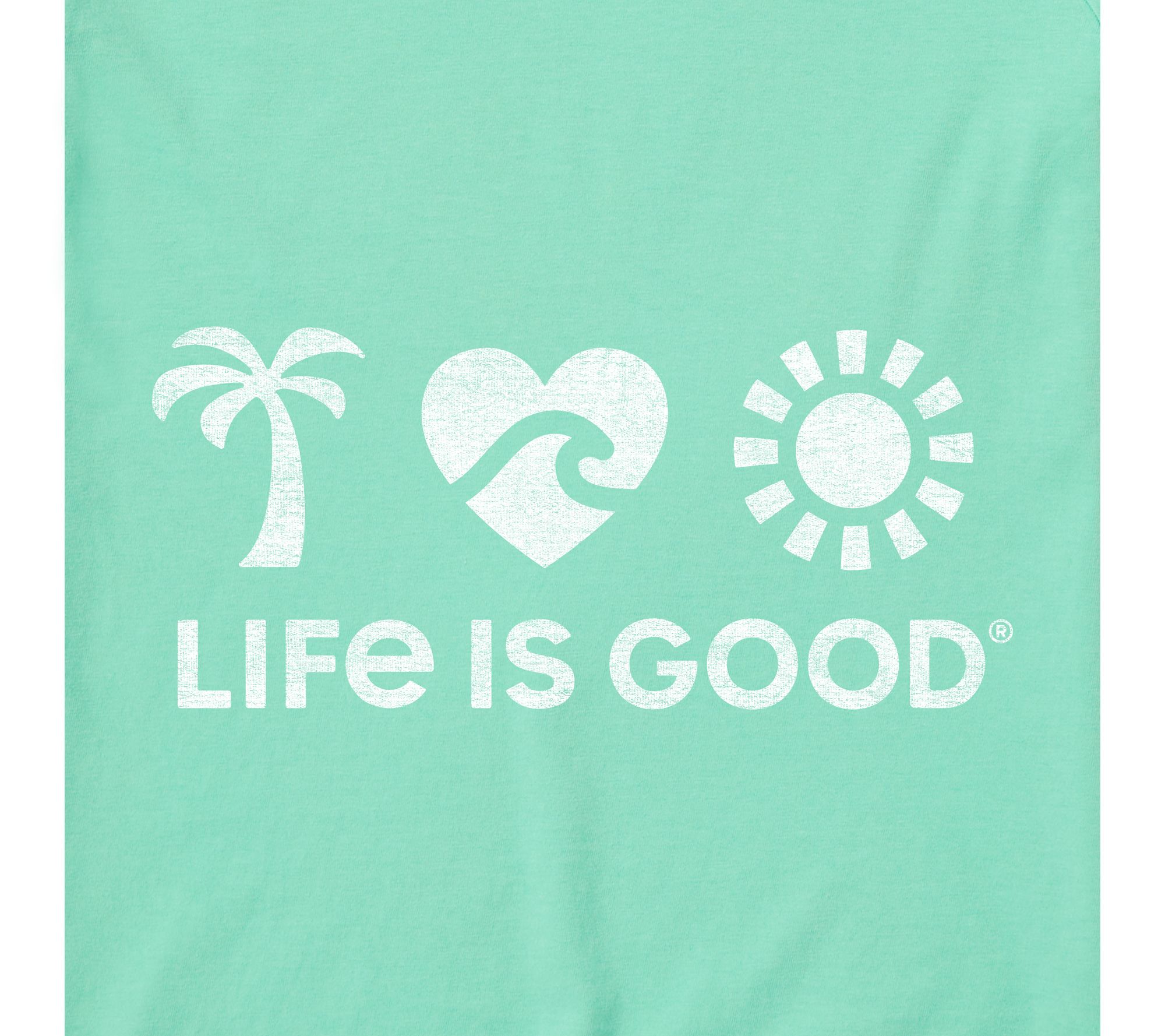 Life is Good Women's Beach Elements Crusher Vee