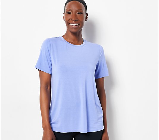 Laurie Felt Silky Rayon Made From Bamboo A-Line Tee
