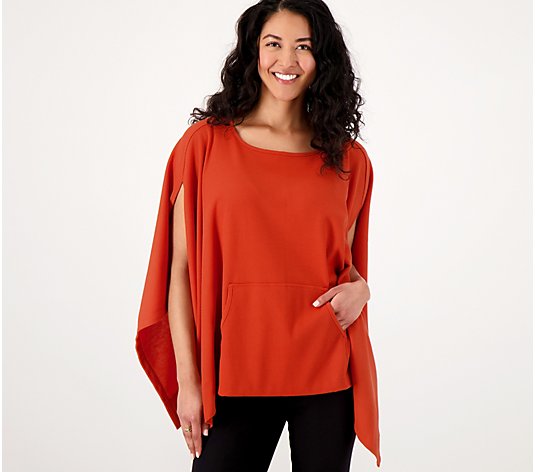 Attitudes by Renee Waffle Knit Capelet
