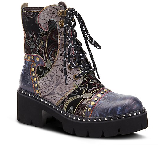 L'Artiste by Spring Step Leather Boots - Severe