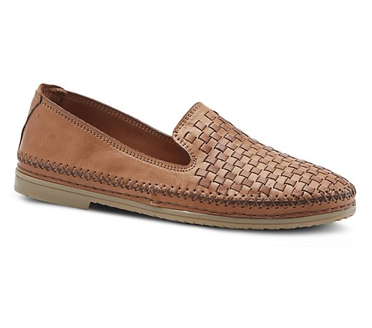 Spring Step Leather Slip-On Shoes - Eastmain