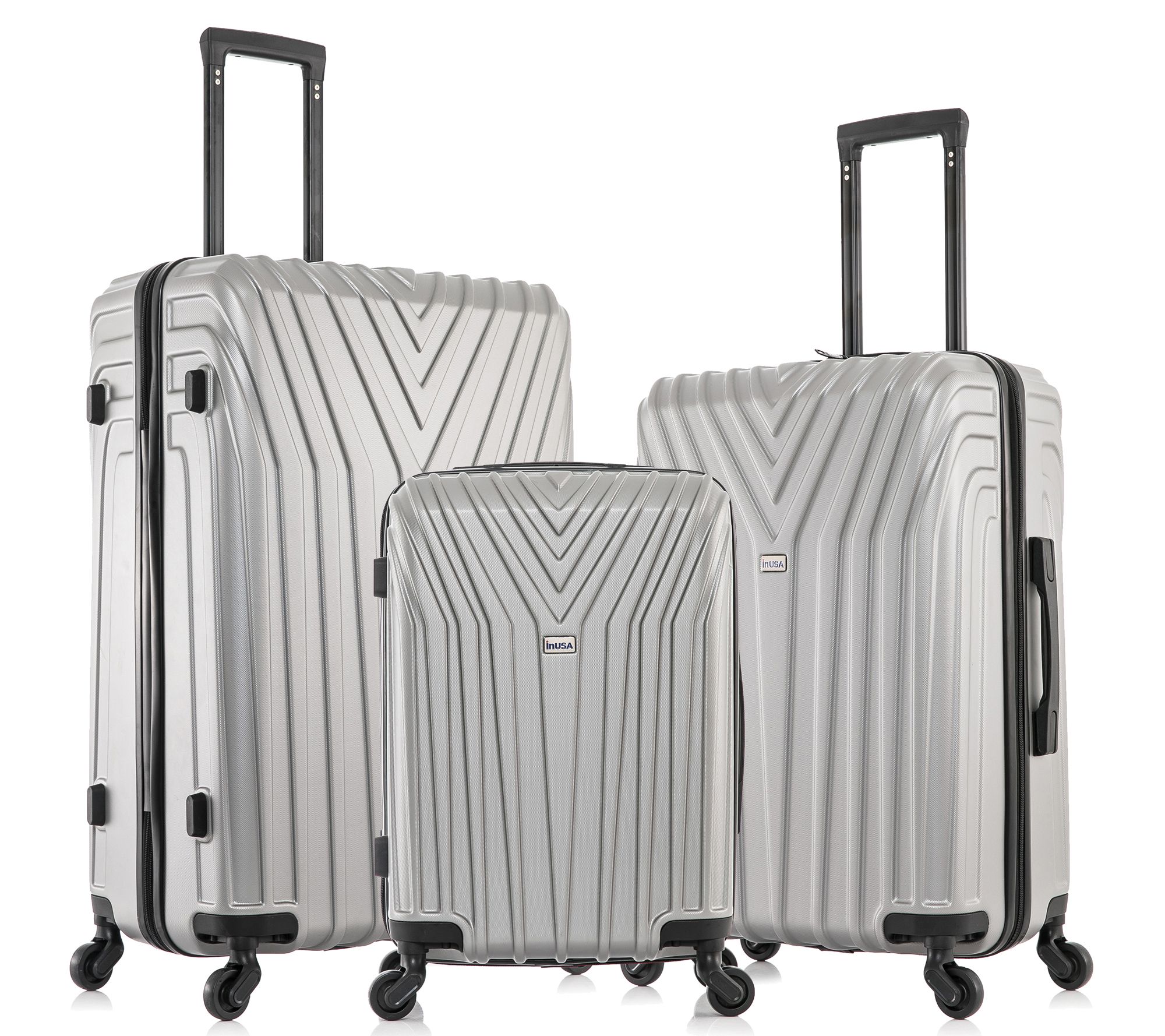 InUsa Vasty Lightweight Hardside Spinner 3-PC Luggage Set
