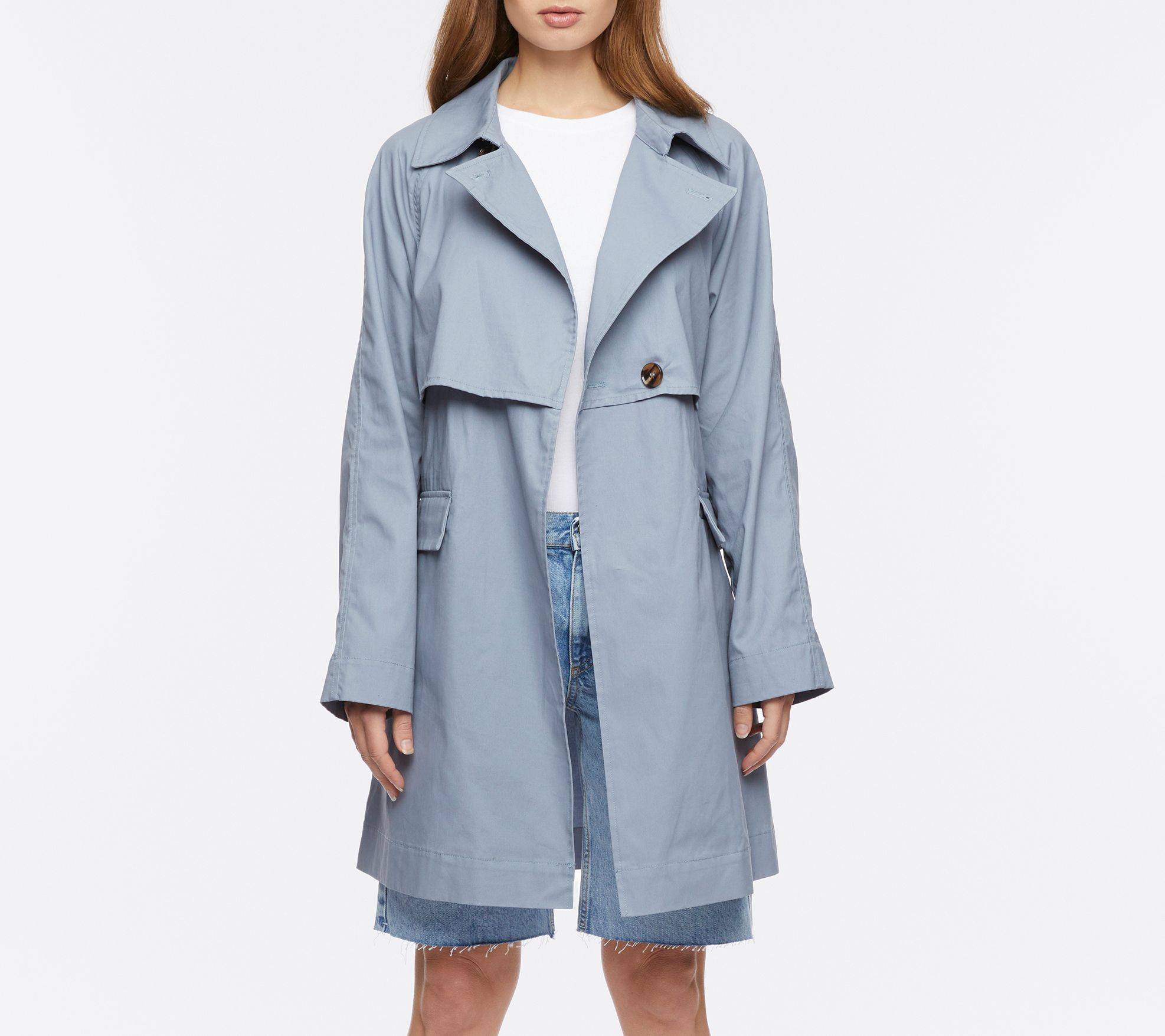 Qvc trench sale coats