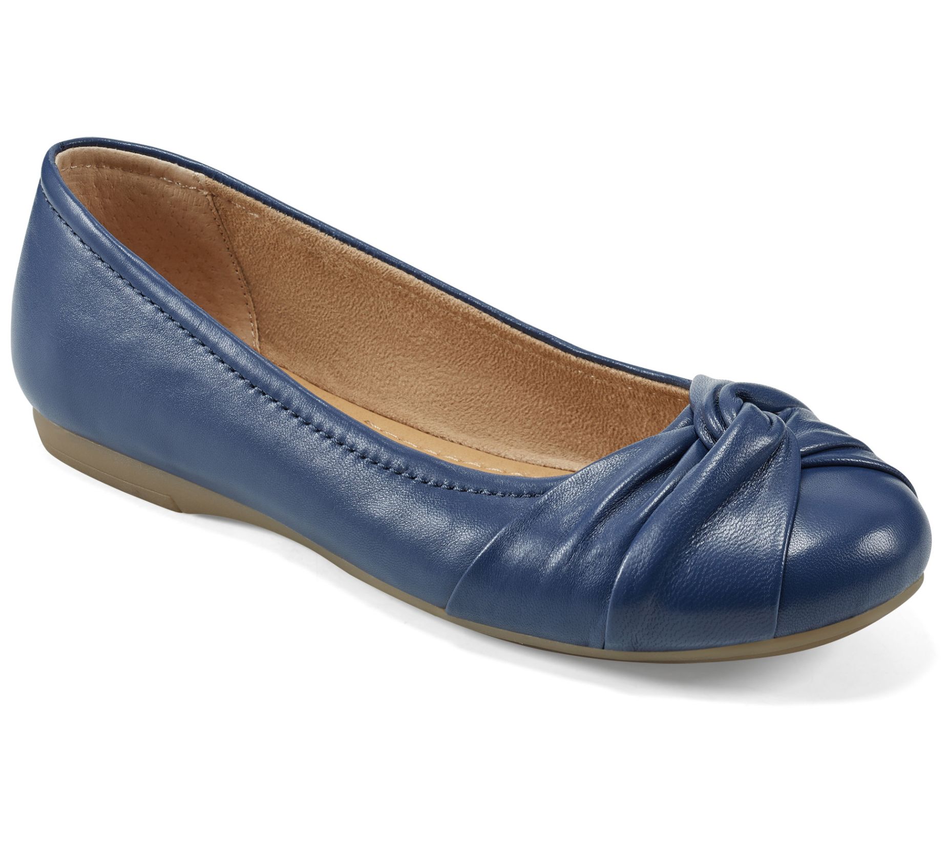 Earth Leather Ballet Flats - Jacci