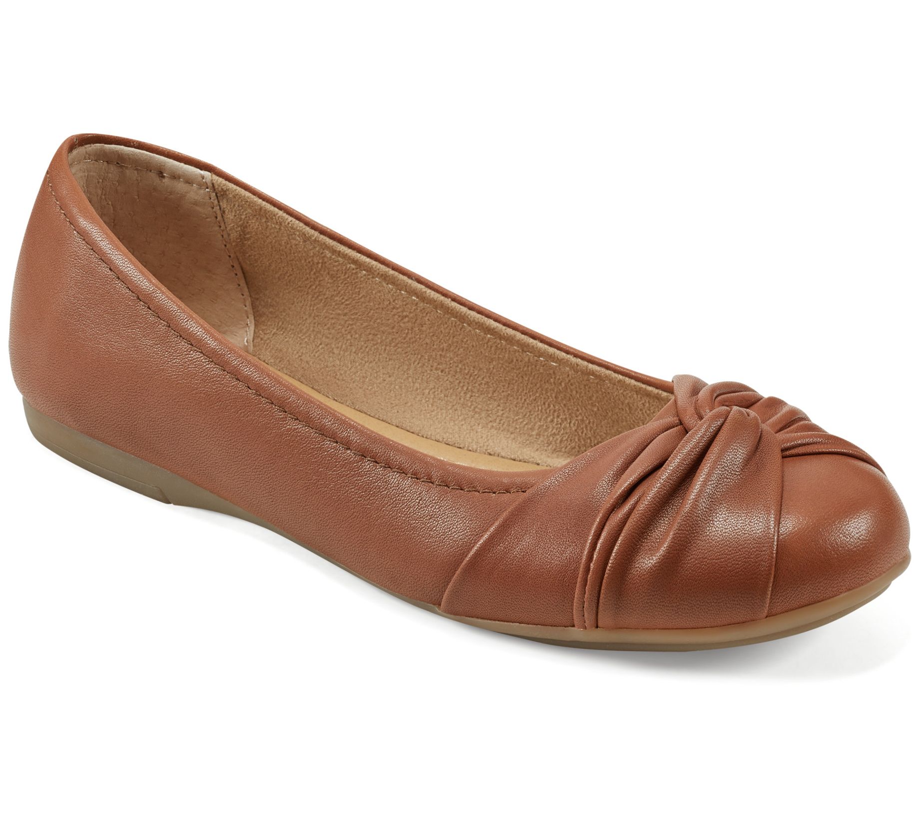 Earth Leather Ballet Flats - Jacci