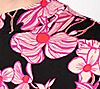 LOGO Layers by Lori Goldstein Floral Print Mock Neck Top, 3 of 3