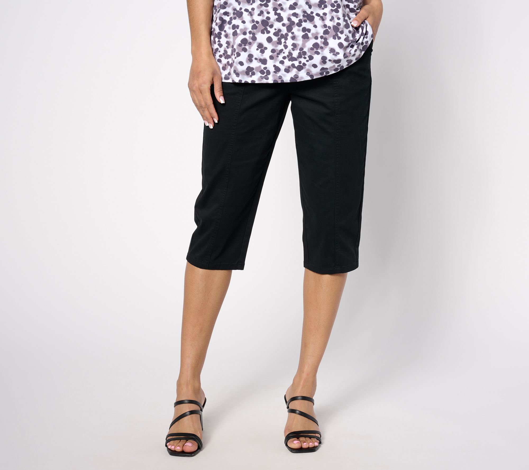 Petite Sonoma Goods For Life® Cuffed Twill Skimmer Pants