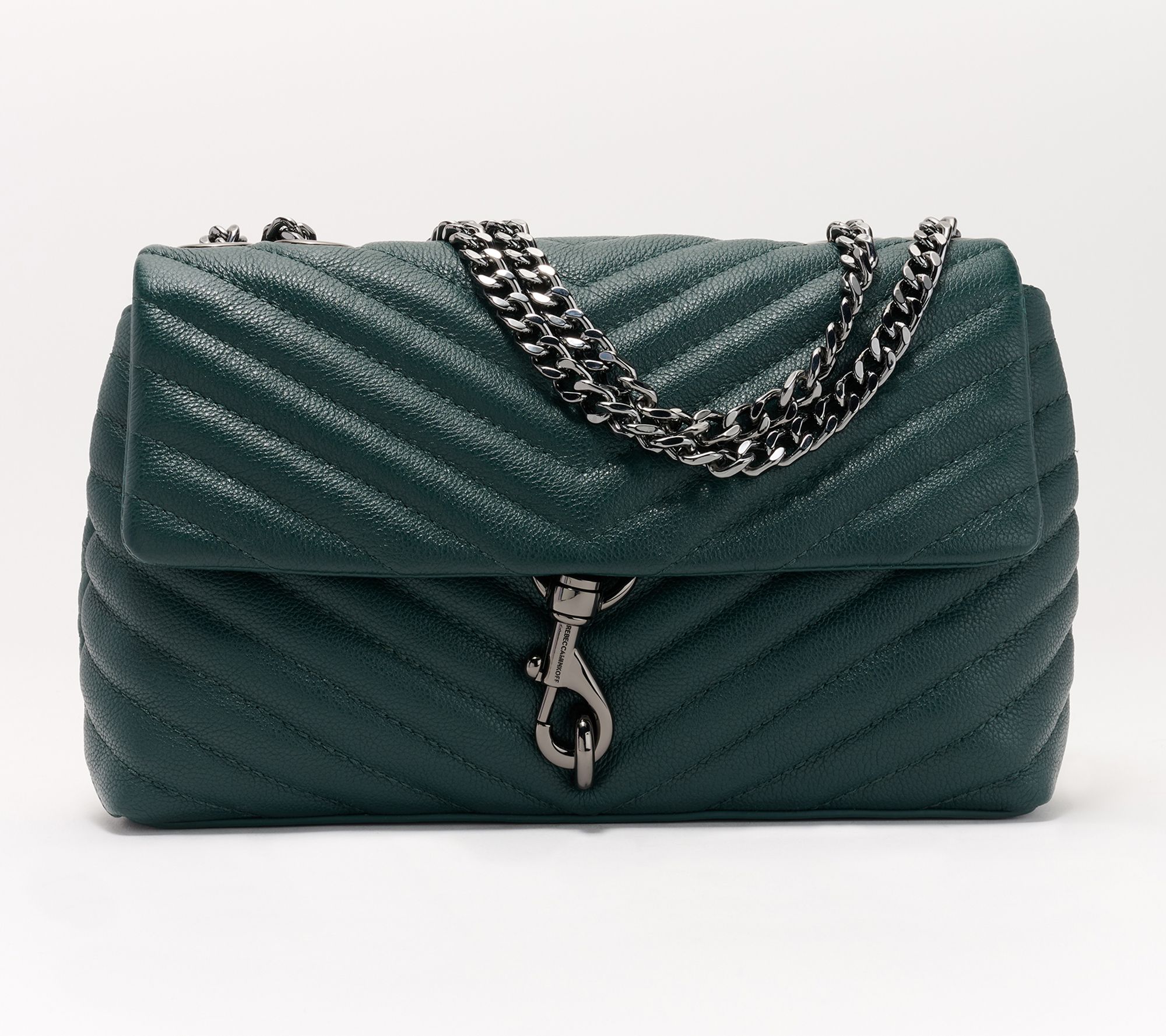 "As Is" Rebecca Minkoff Edie Medium Leather Crossbody