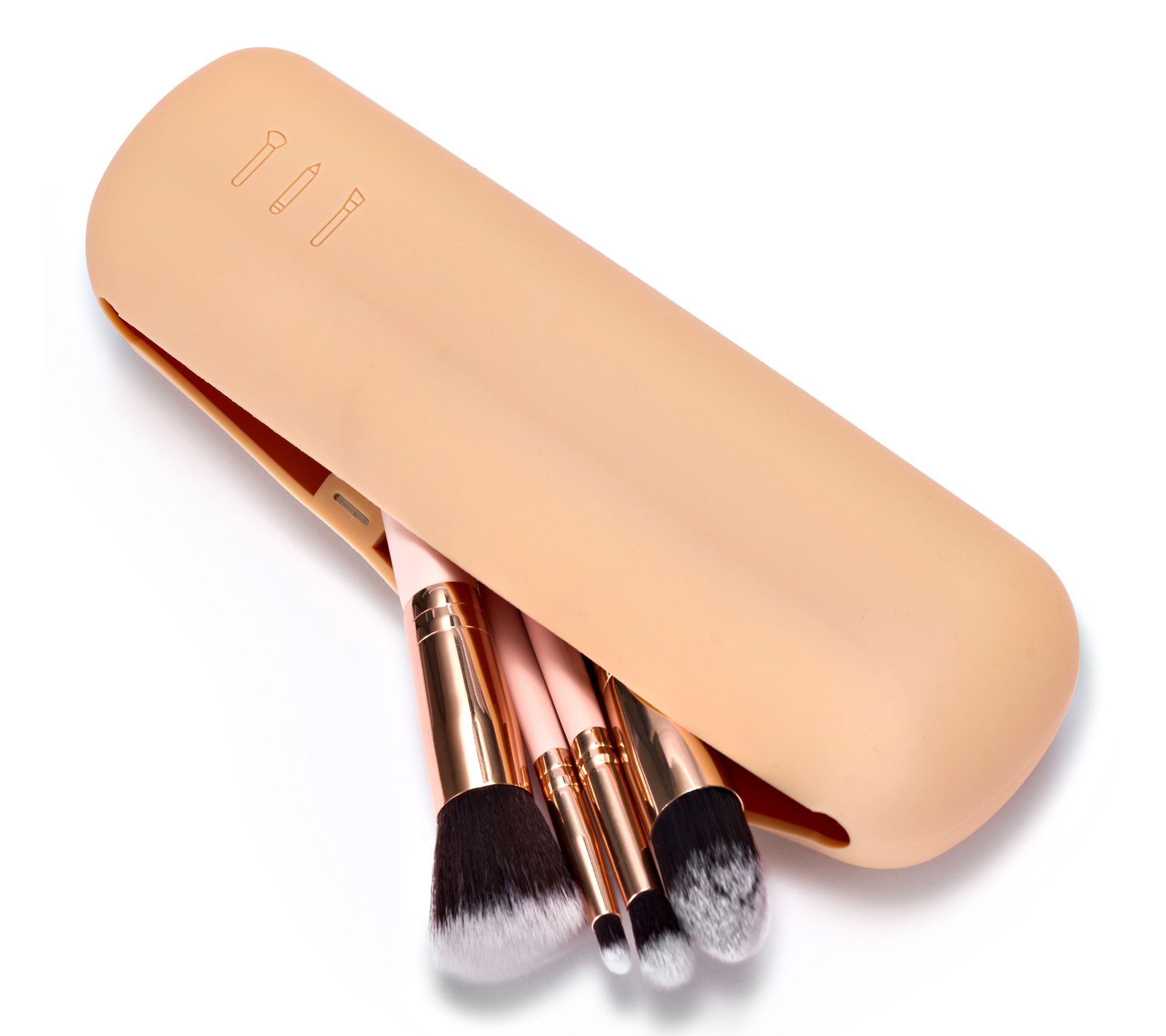Sorbus Silicone Travel Makeup Brush Holder
