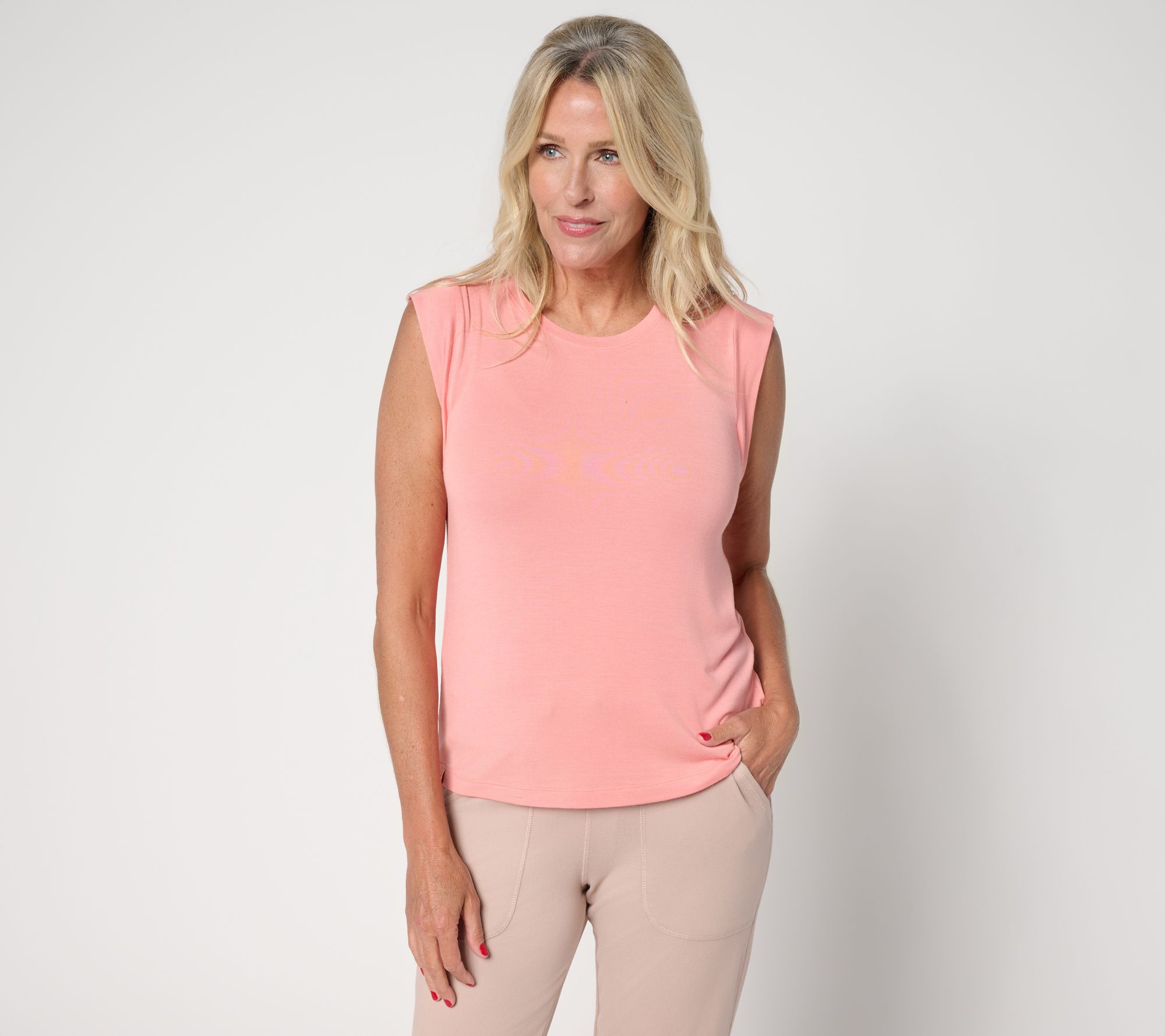 Barefoot Dreams Malibu Collection Modal Muscle Tee