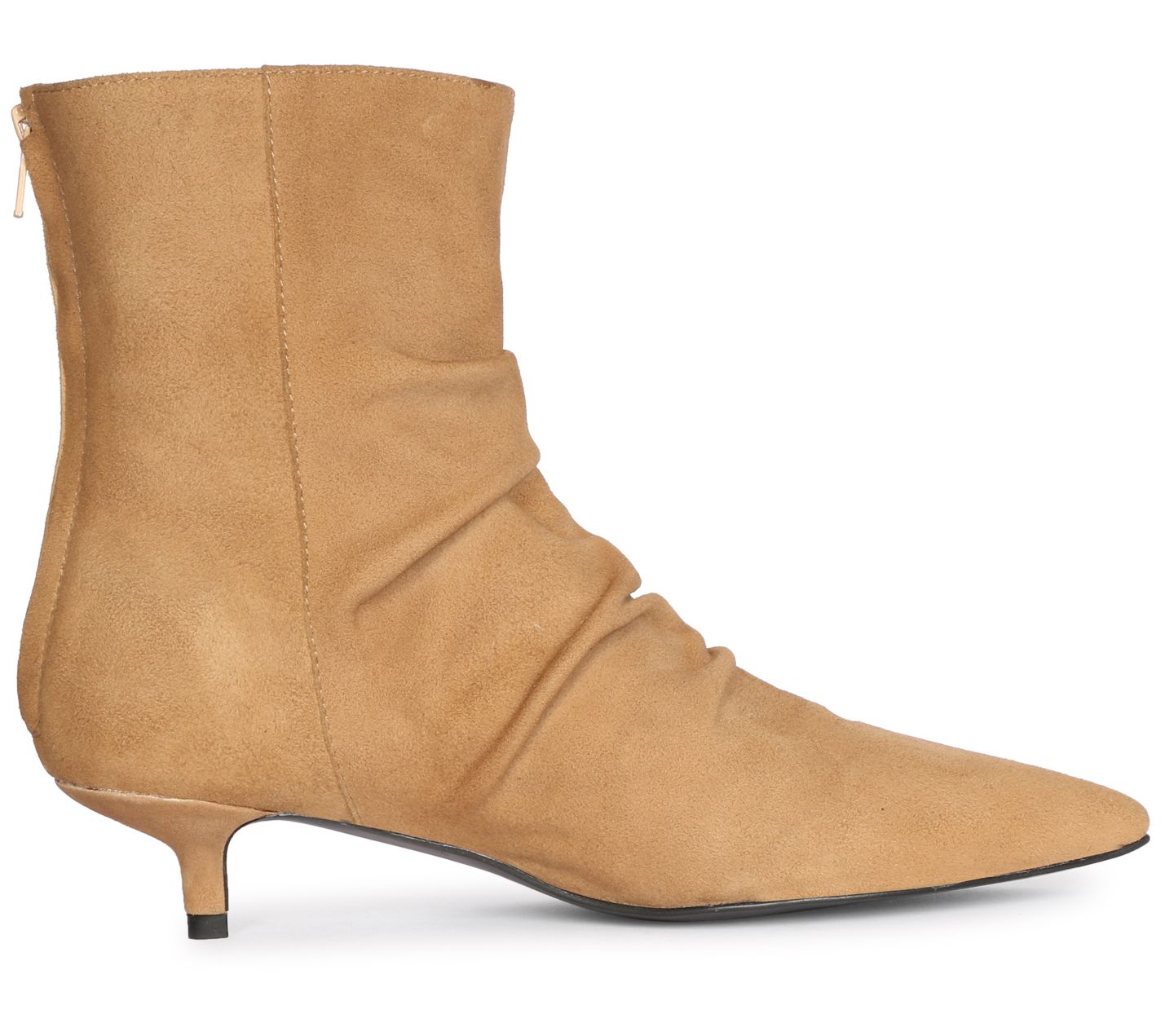 Saint G Suede Kitten Heel Boots- Florino