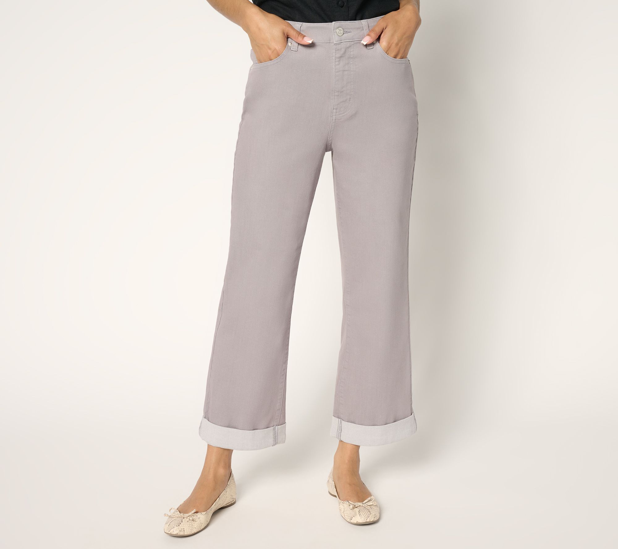 Me by Jennie Garth Petite Jett Straight Leg Jeans