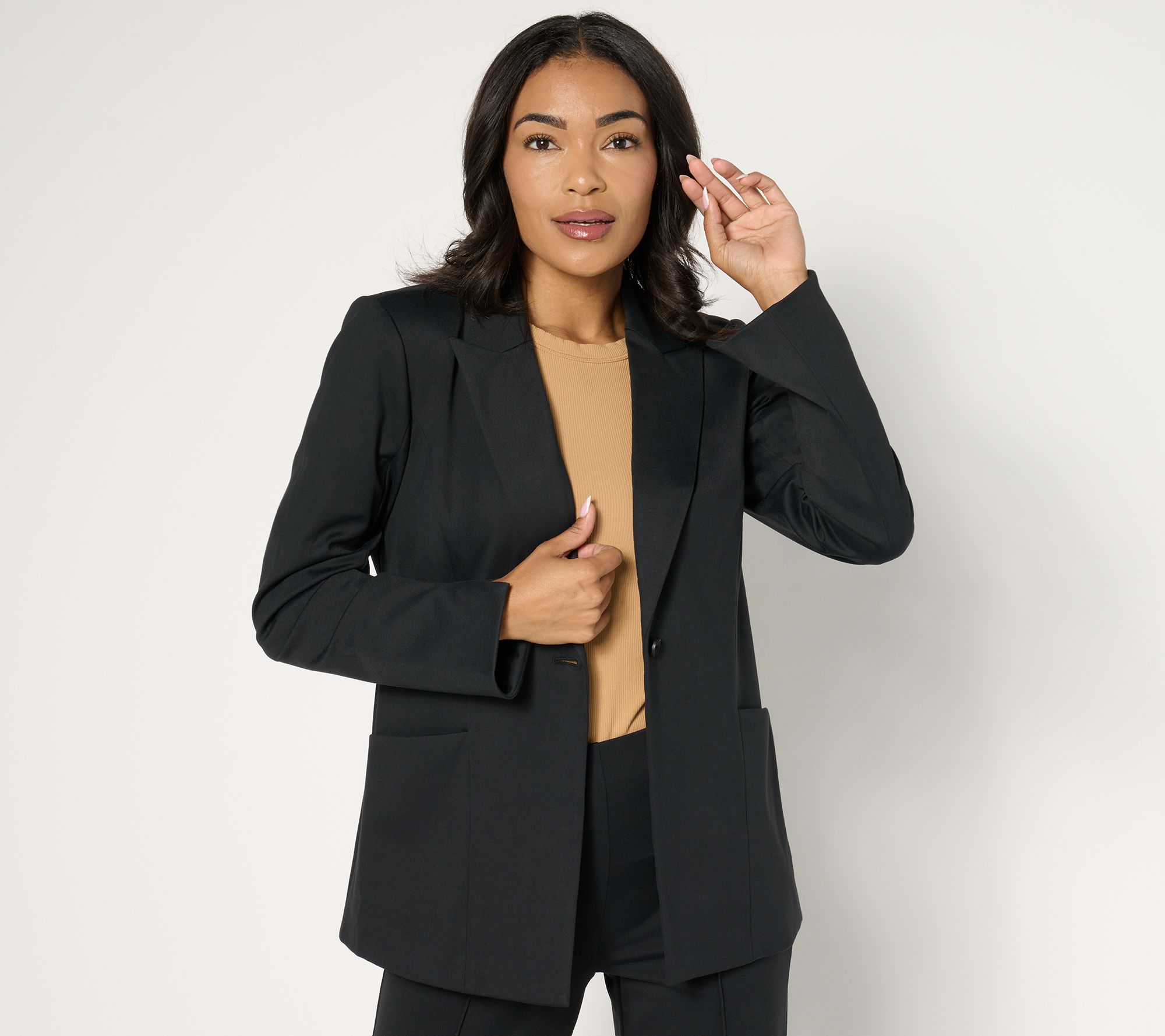 "As Is" Women with Control Soft Sculpt Blazer