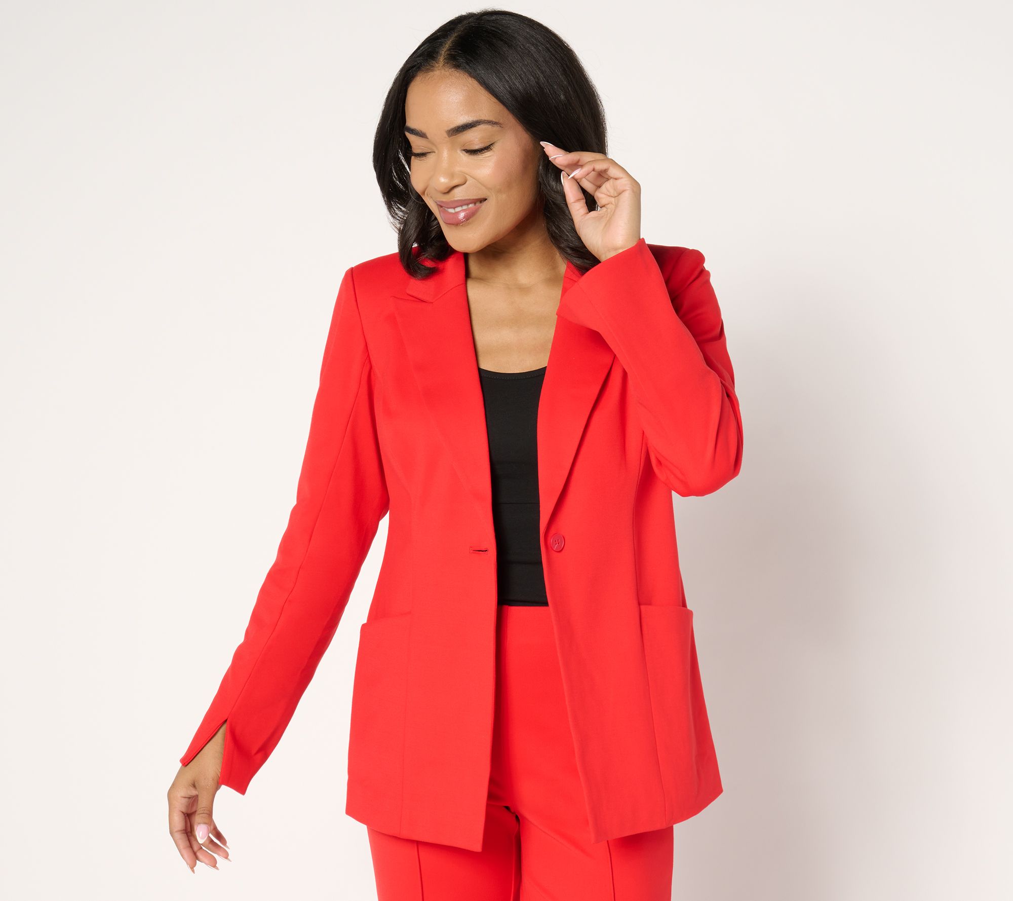 "As Is" Women with Control Soft Sculpt Blazer