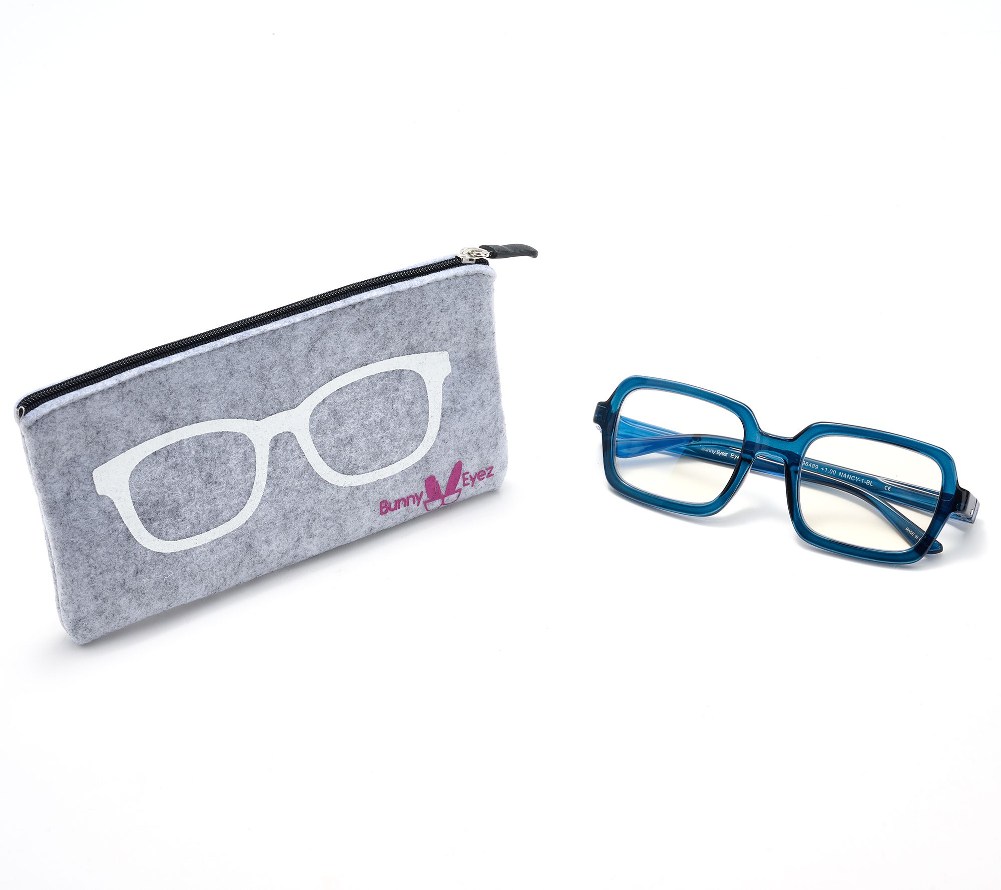 Bunny Eyez Nancy Tiltable Blue Screen Lens Readers 1.0-2.5