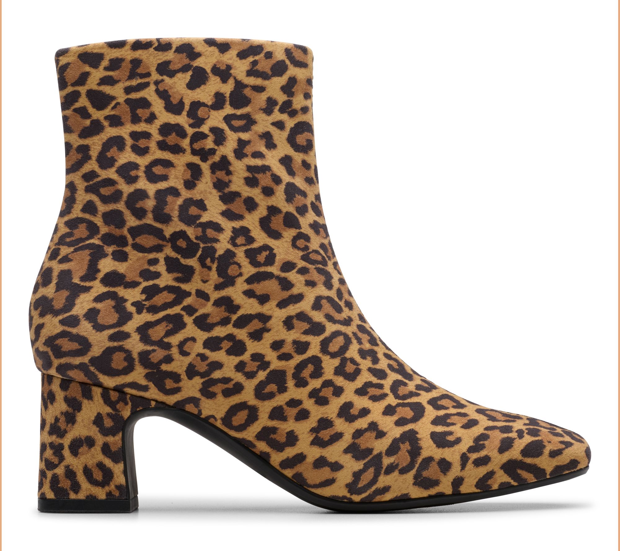Clarks Signature Suede Booties - Fernie Zip