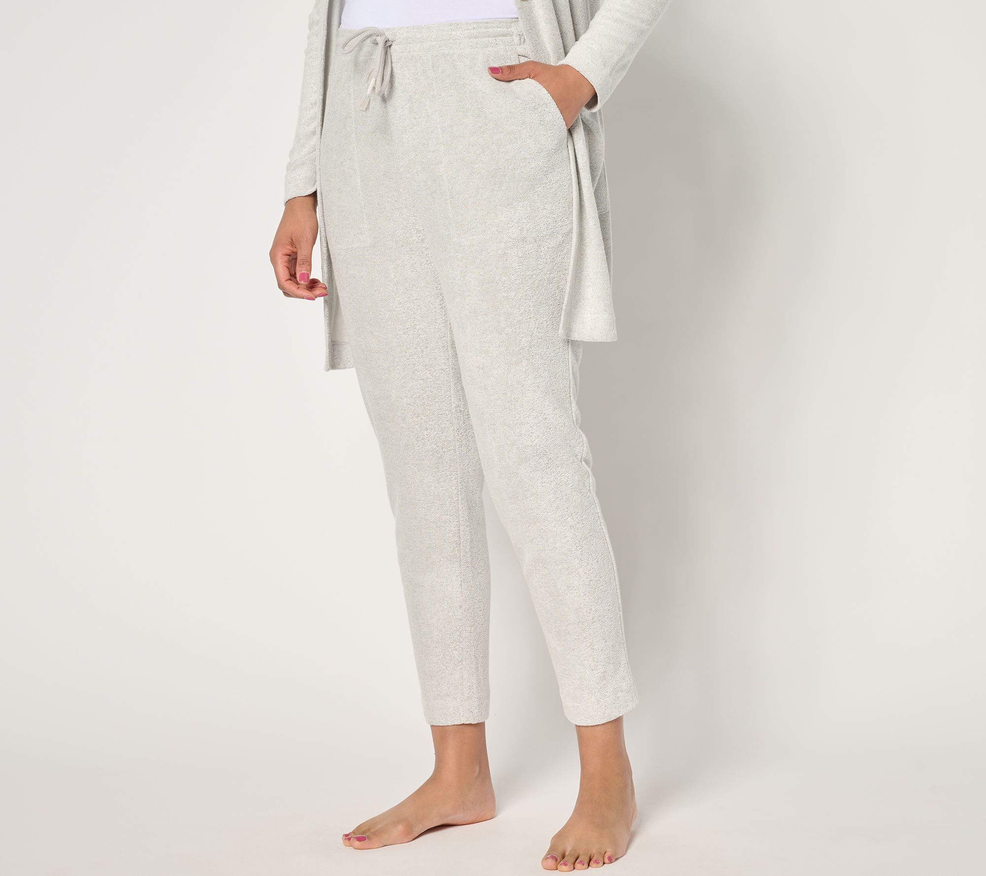 "As Is" Modern Soul Comfort Soul Terry Lounge Pant w/ Pockets