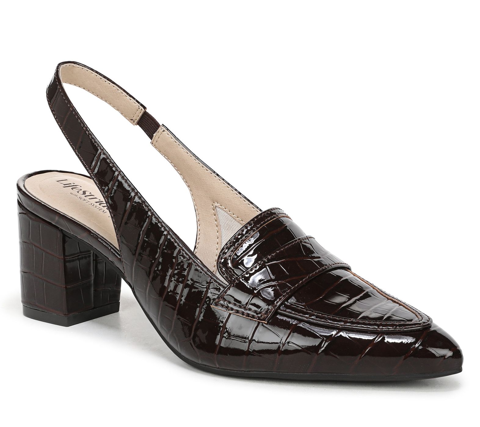 LifeStride Slingback Pumps - Angel