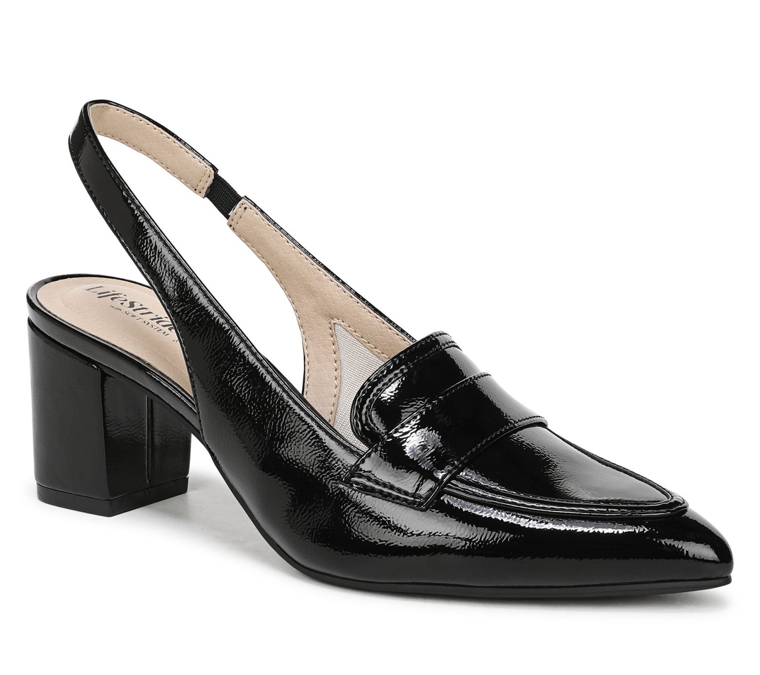 LifeStride Slingback Pumps - Angel