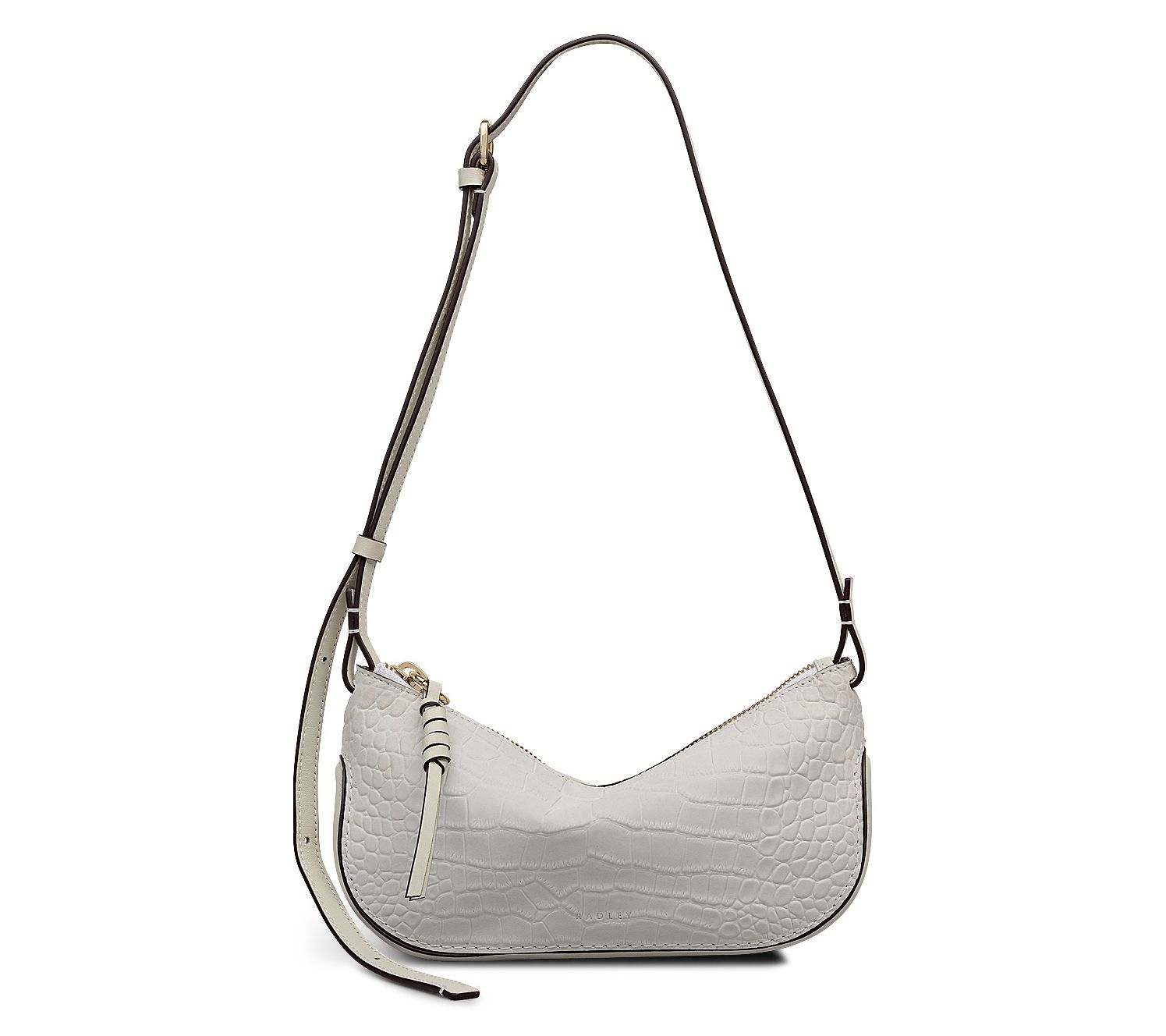 RADLEY London The Iris Faux Croc Small Leather Zip Crossbody