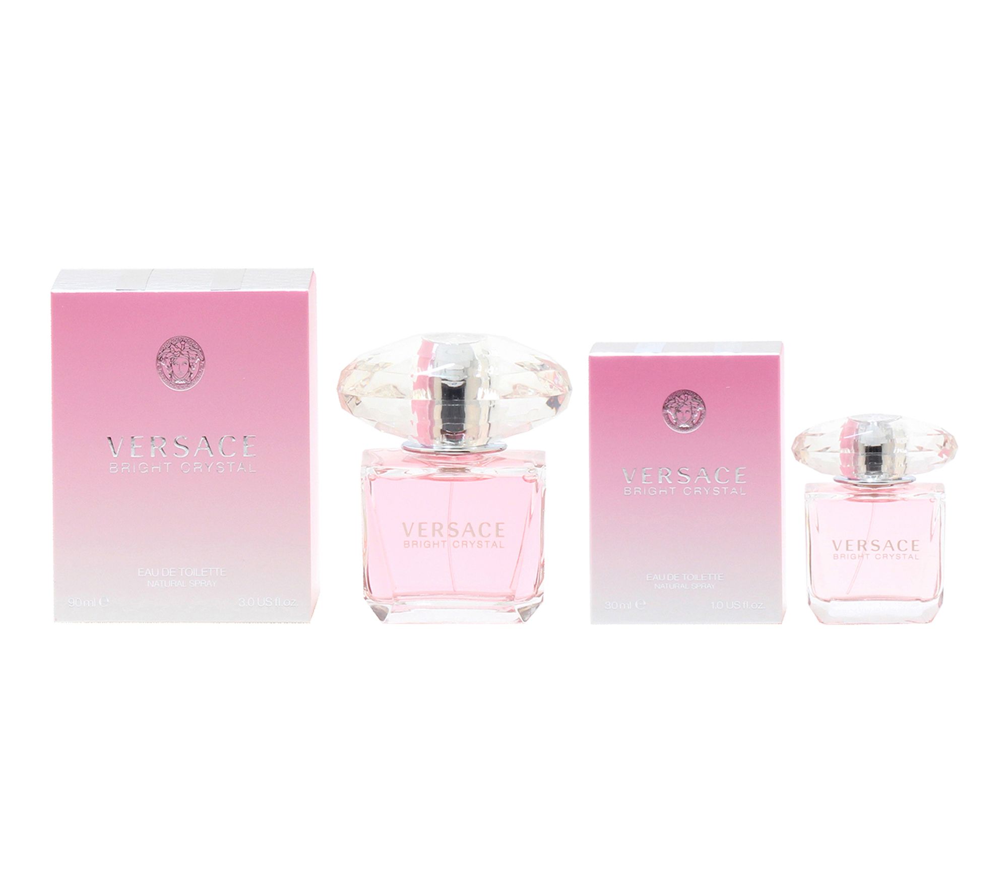 Versace Bright Crystal 3 oz EDT & 1 oz EDT Spray Duo