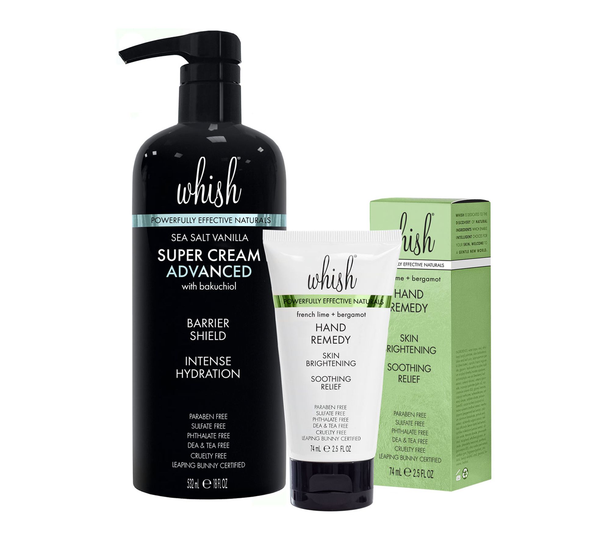 Whish 18oz Face & Body Super Cream Advanced w/ Hand Remedy