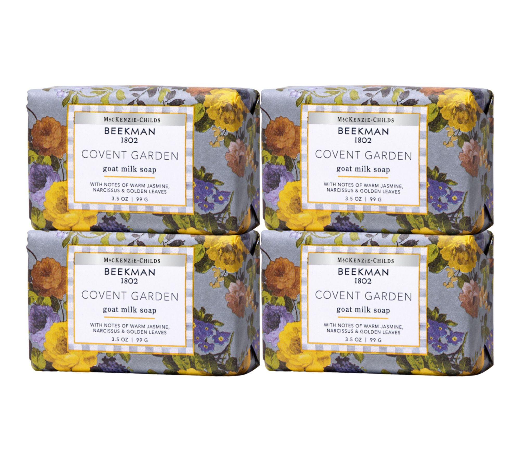 Beekman 1802 x MacKenzie-Childs Palm-Size Bar S oap Gift Set