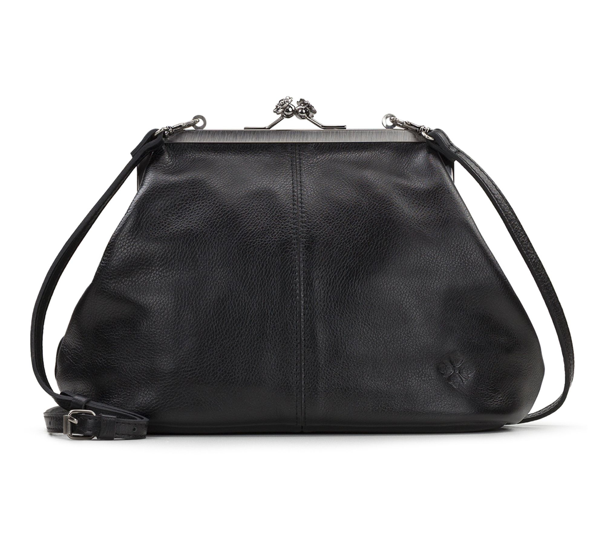 Patricia Nash Sofia Frame Crossbody - Rugged Natural Grain