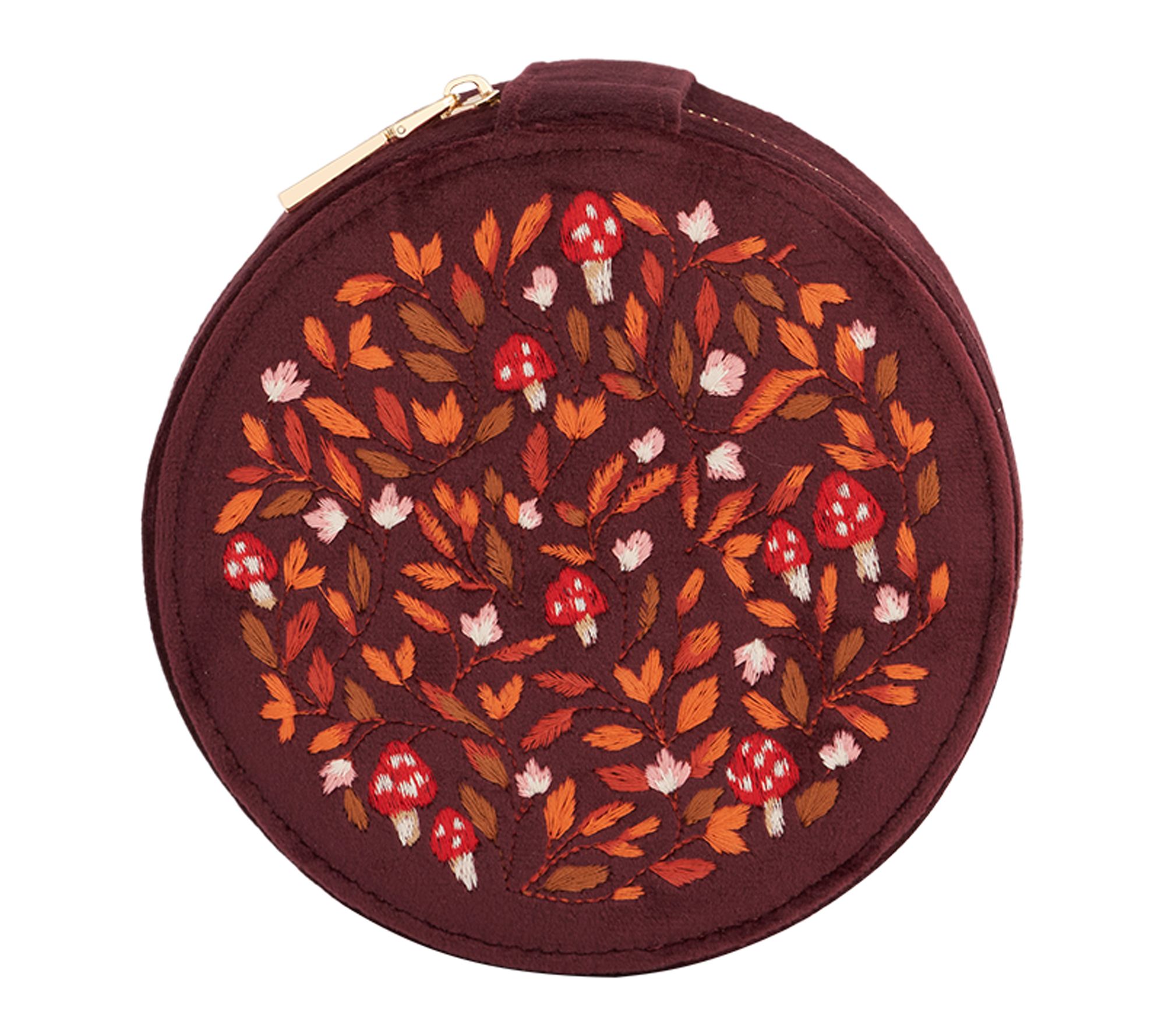 Fable England Chloe Hedgehog Velvet Jewelry Box