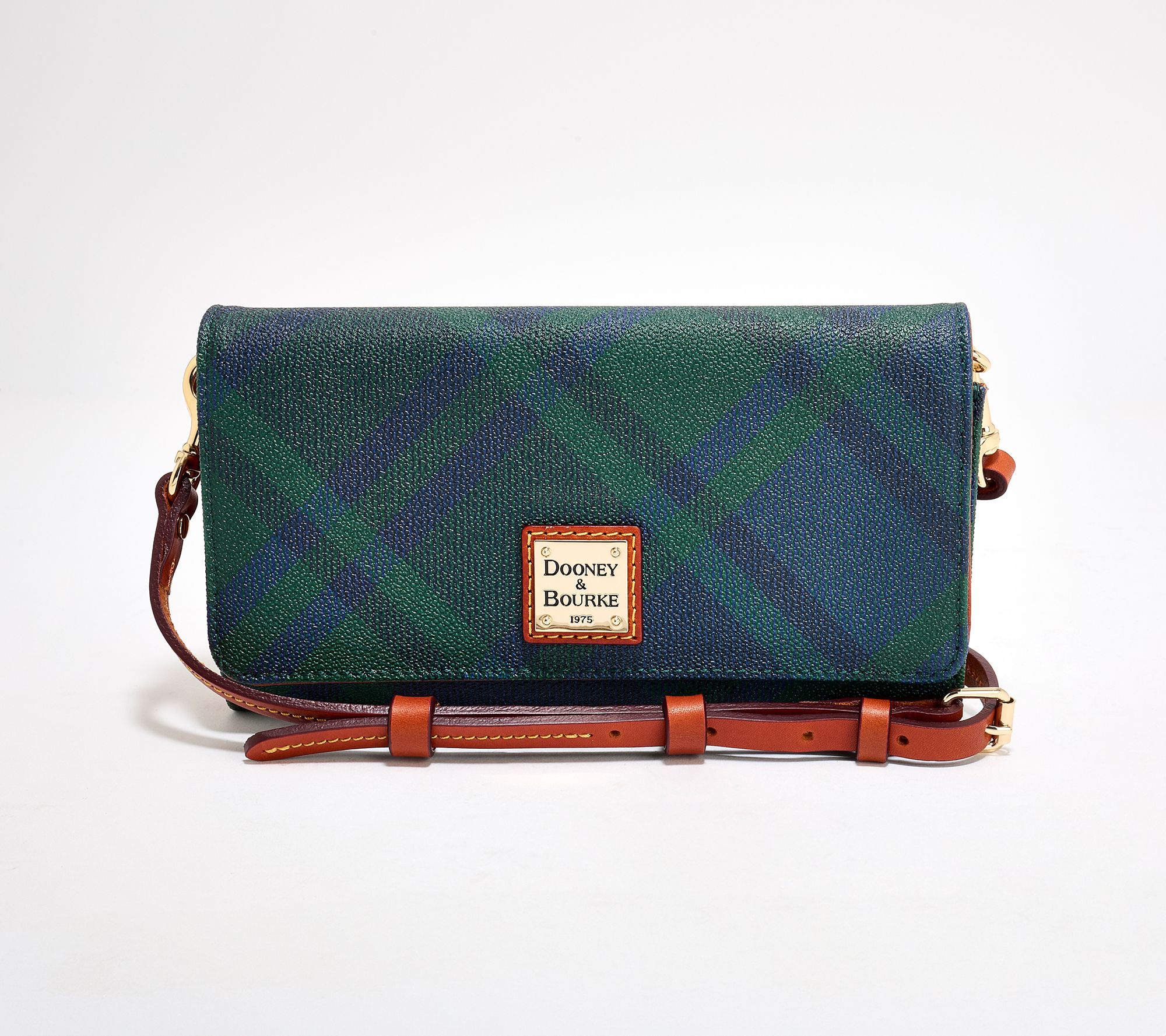 "As Is" Dooney & Bourke Coated Cotton Sutherland Crossbody