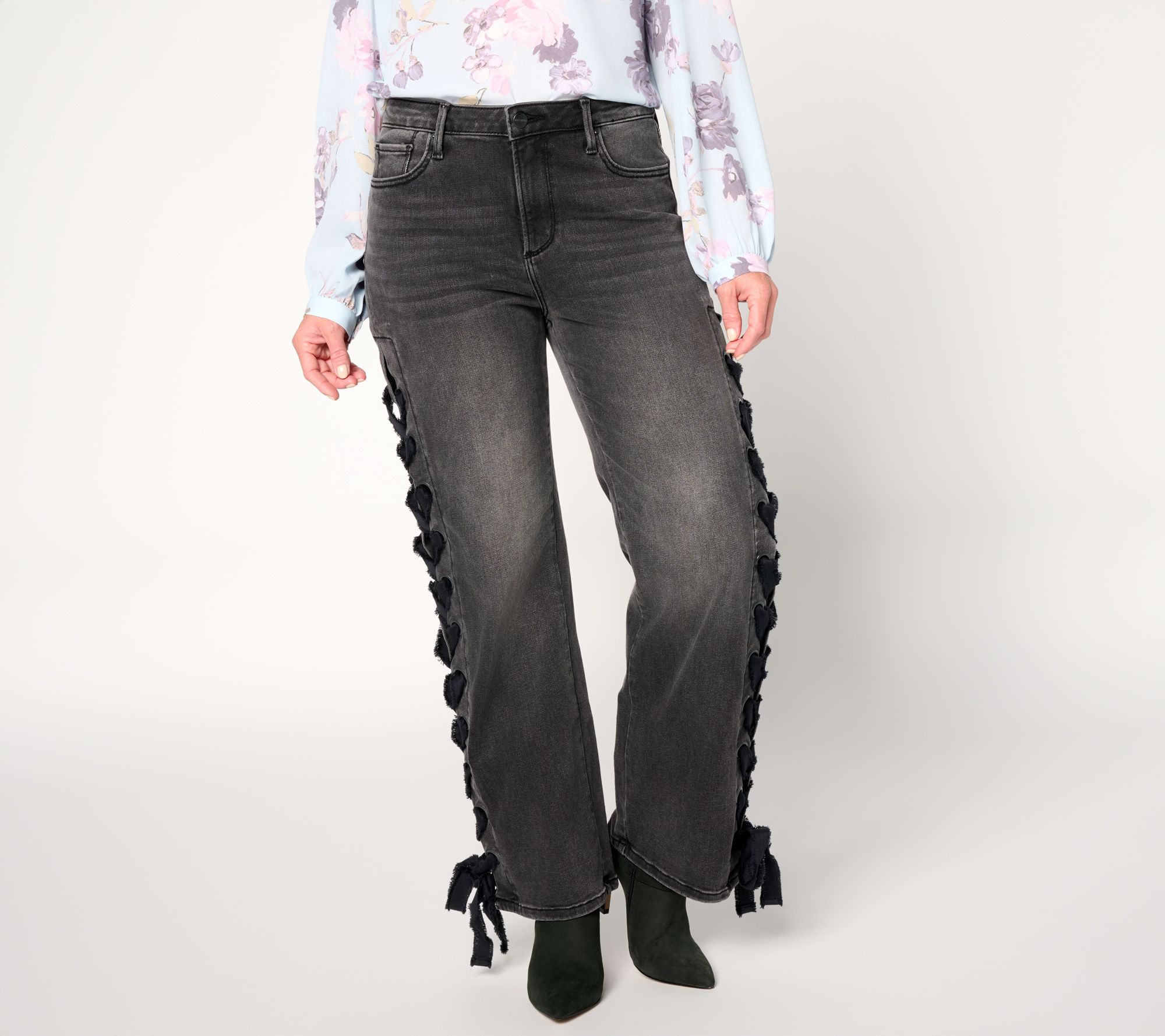  Driftwood Lacey Straight Leg Jean in Denim Medium Wash
